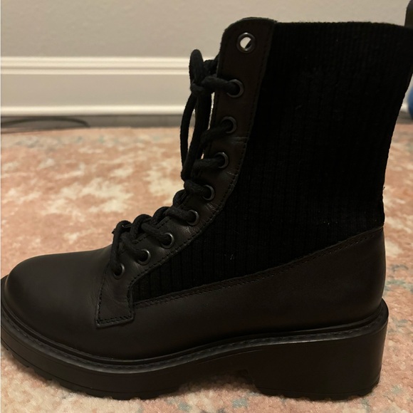 Steve Madden lace up combat boots size 7.5 - Picture 5 of 6